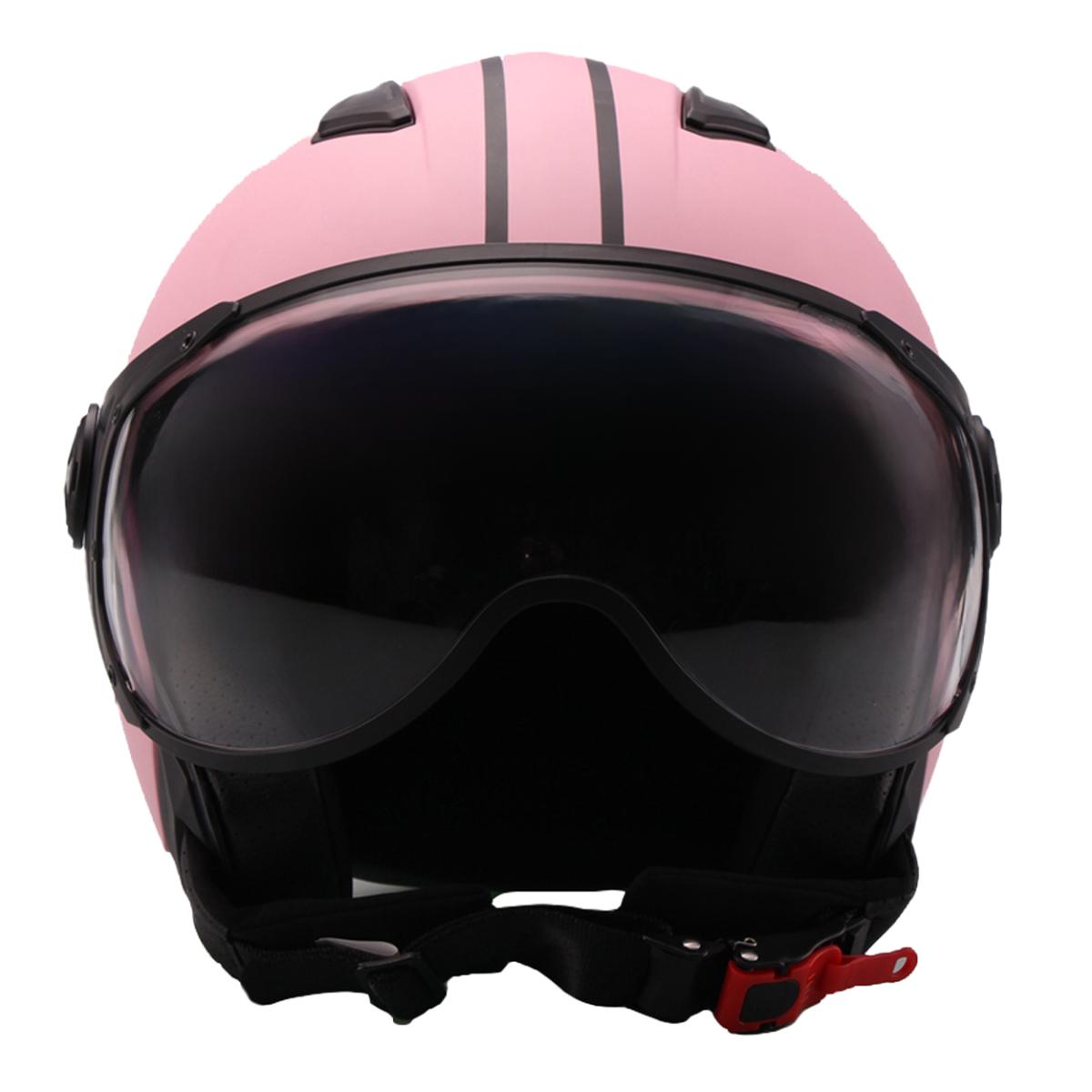 Casco Jet Vito Helmets MODA Rosa Opaco