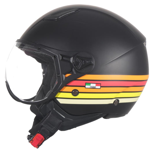 Casco Jet Vito Helmets Moda Retrò Design