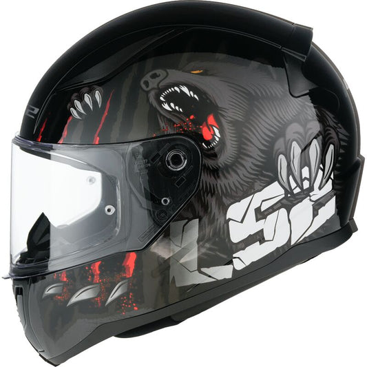 Casco Integrale LS2 RAPID II FF353 CLAW Gloss Black