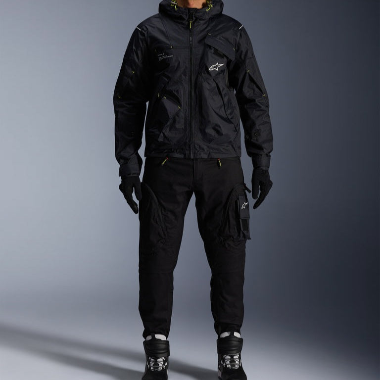 Giacca Da Moto Estiva Alpinestars Mogress Air Black Lime Punch White