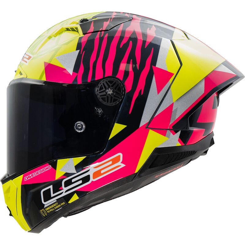 Casco Integrale LS2 THUNDER GP AERO FF805 Replica ALDEGUER Gloss