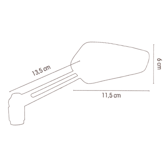 Specchietti Retrovisori CHAFT BENETT (Coppia) IN1057