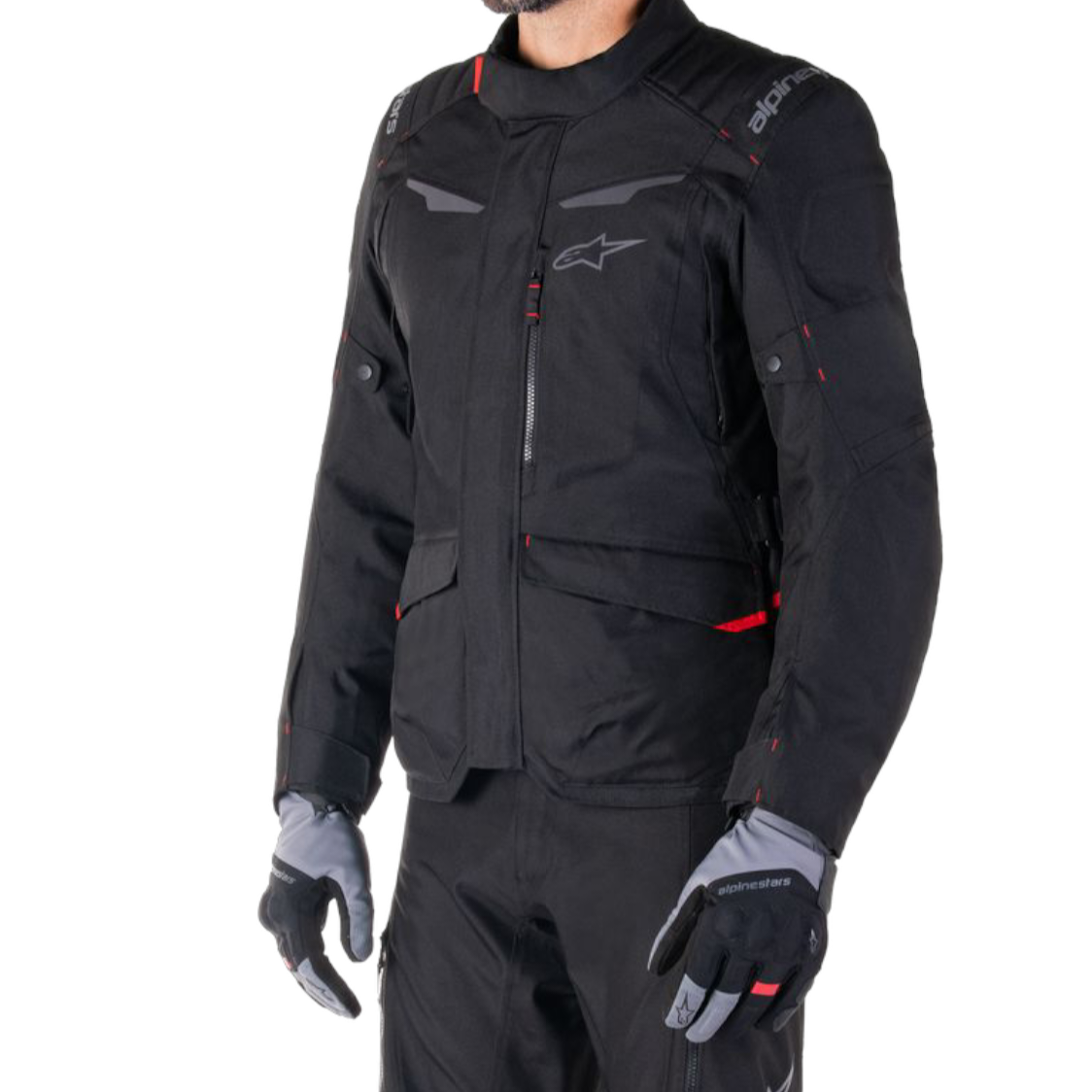Giacca Da Moto Impermeabile Alpinestars ST-1 Black