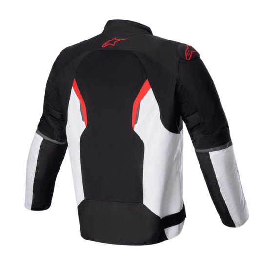 Giacca Da Moto Estiva Alpinestars AST v2 AIR Nero Bianco Rosso Brillante