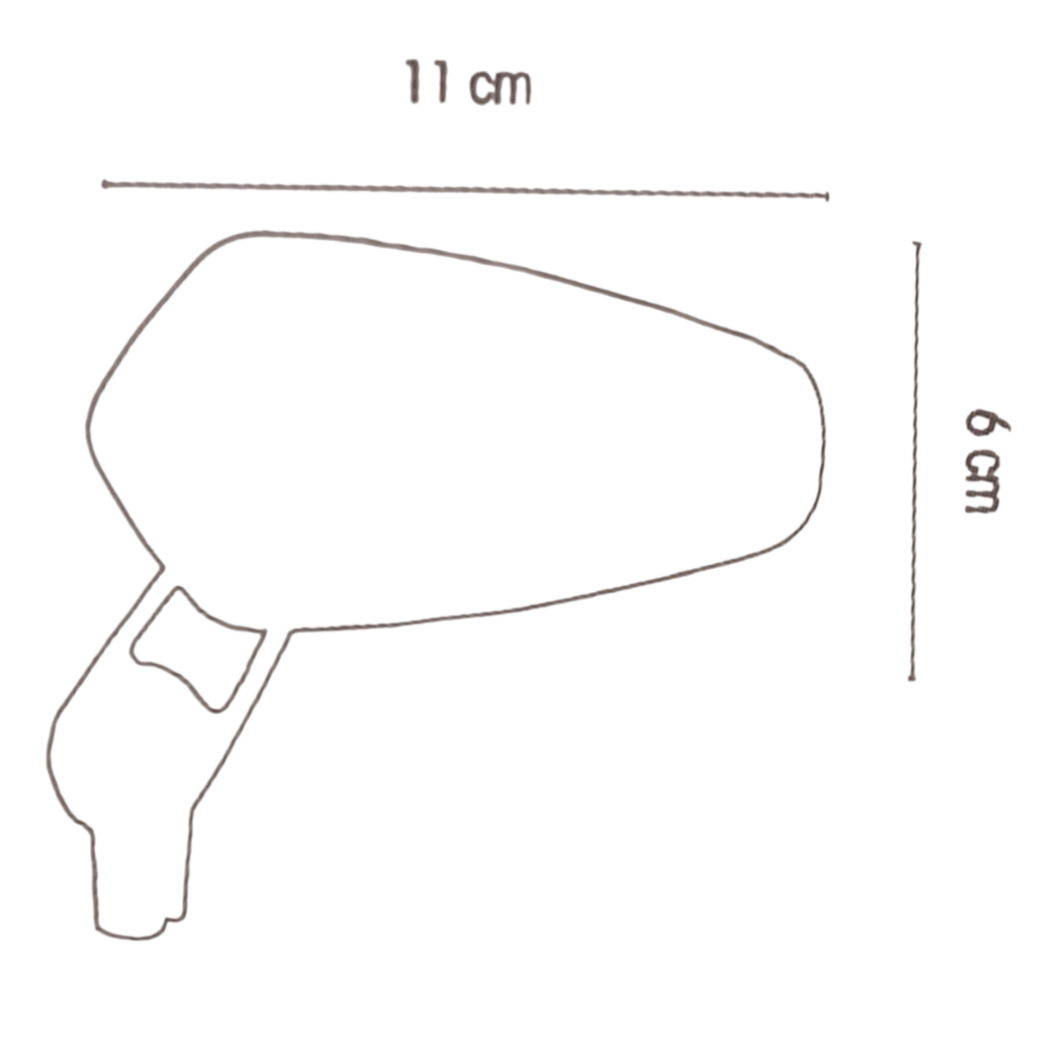 Specchietti Retrovisori Bar End CHAFT REMIX (Coppia) IN1064