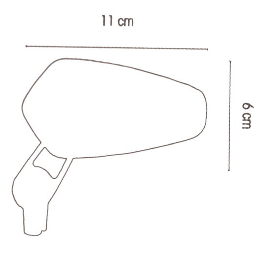 Specchietti Retrovisori Bar End CHAFT REMIX (Coppia) IN1064