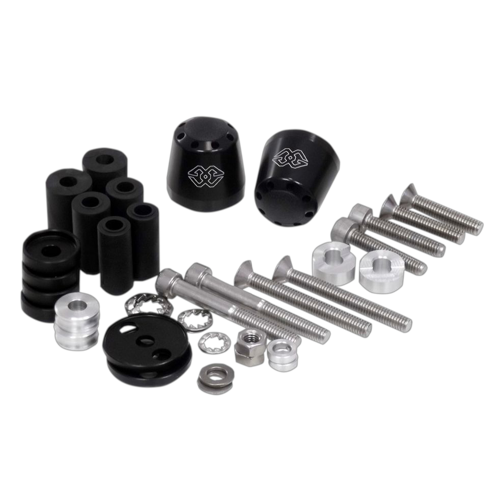 Contrappesi Bilancieri Manubrio Moto Gilles Tooling Cone Nero