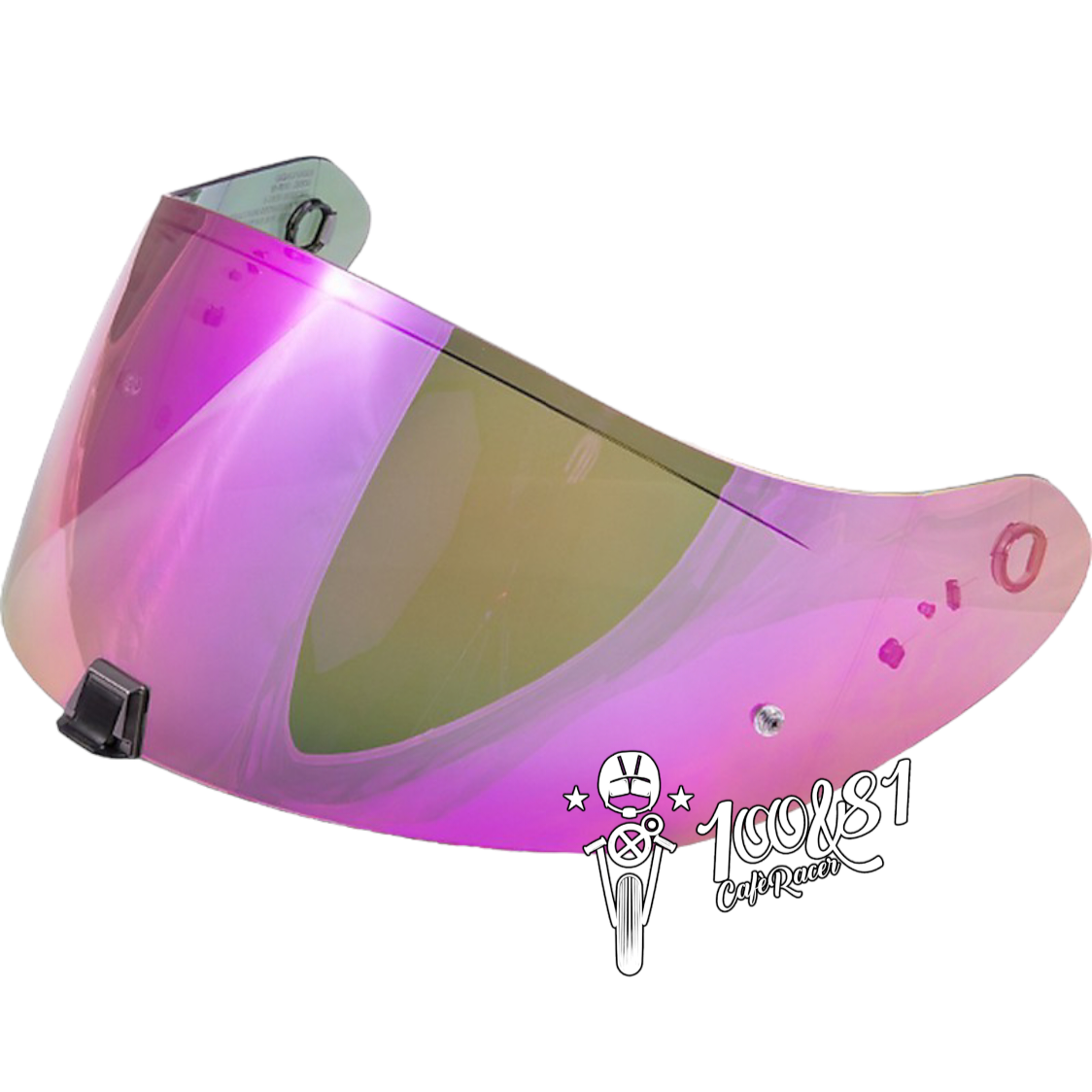 Visiera Scorpion KDF16-1 Per EXO 391 / 520 / 1400 / R1 AIR Shield MAXVISION READY PURPLE 59-526-72