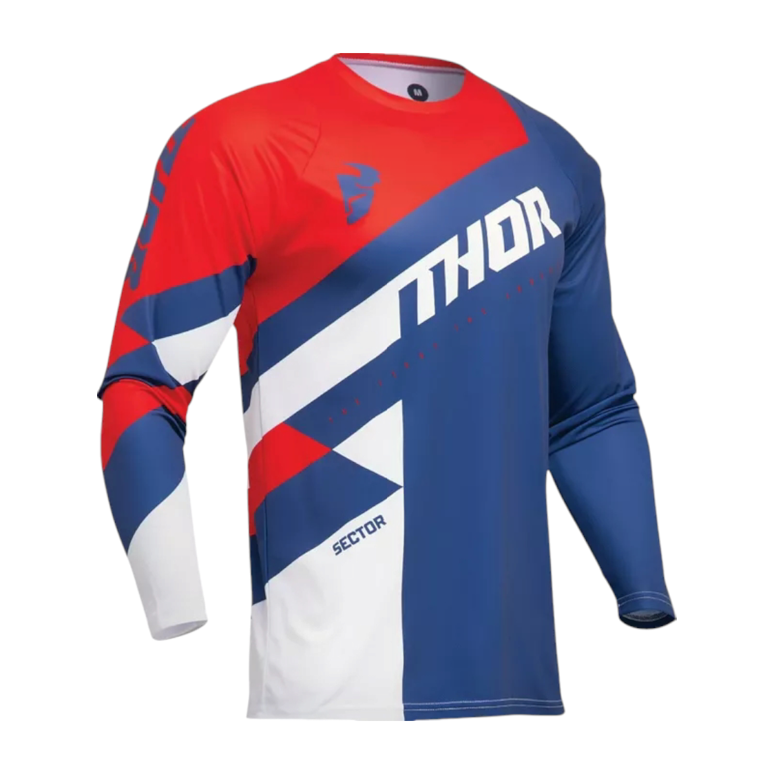 Completo Motocross Bimbo Sector Checker Blue / Red