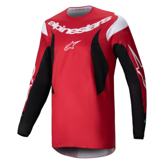 Completo Motocross Alpinestars Fluid Haul Bright Red Black (Magl. M Pant. 32)