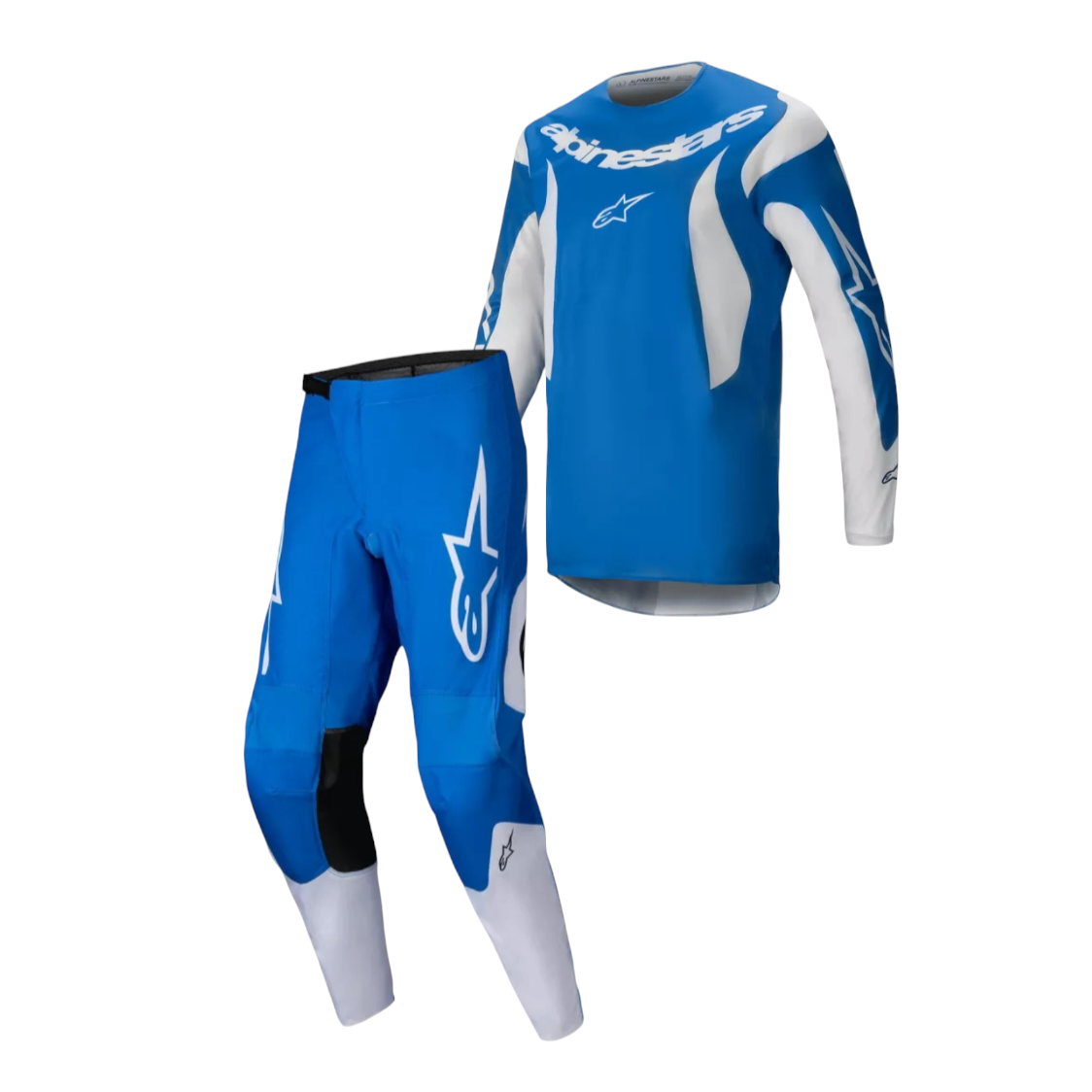 Completo Motocross Alpinestars Fluid Haul Blue White (Magl. L Pant. 34)