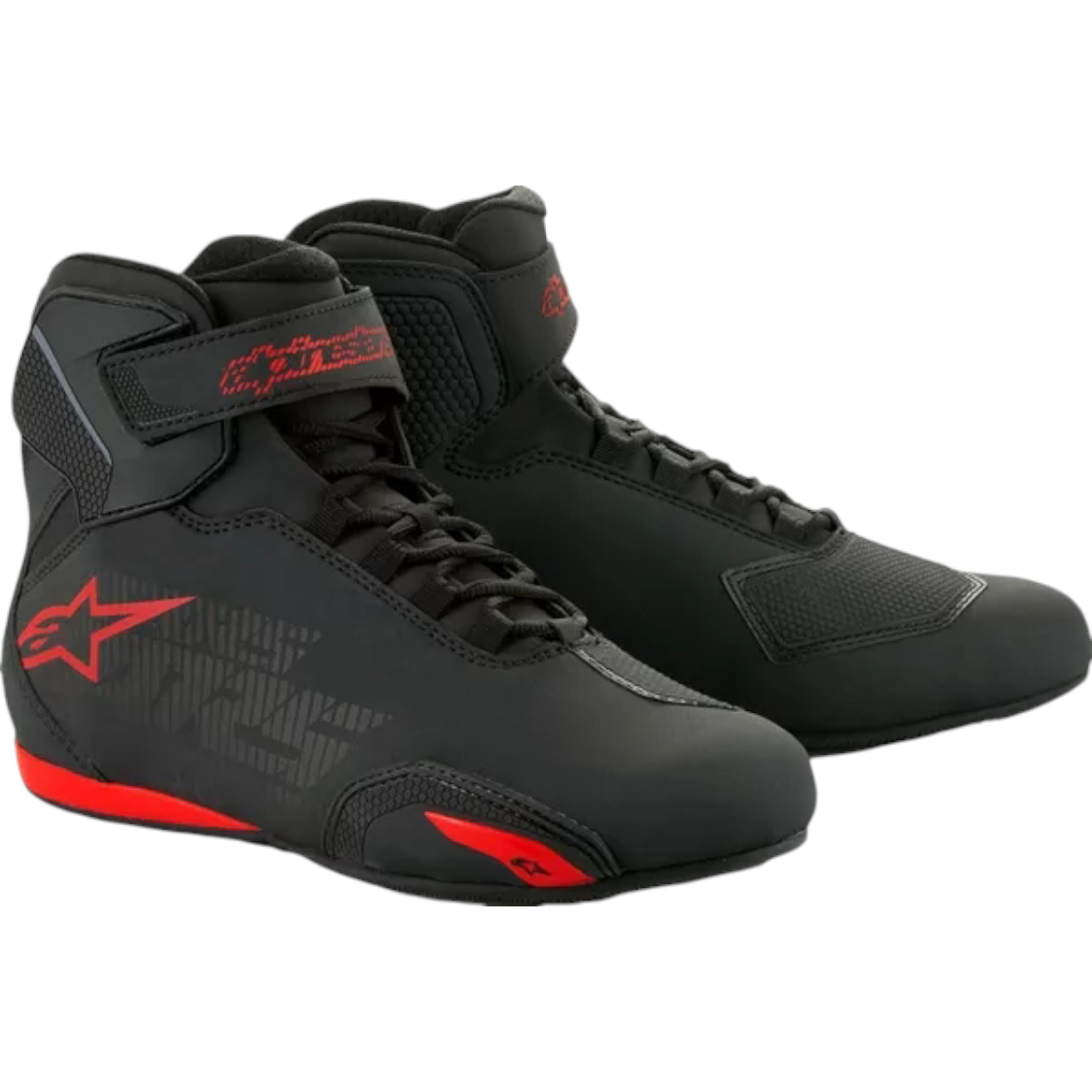 Scarpe Da Moto Alpinestars Sektor Black Grey Red