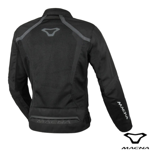 Giacca Da Moto Donna Estiva Macna Grisca Black
