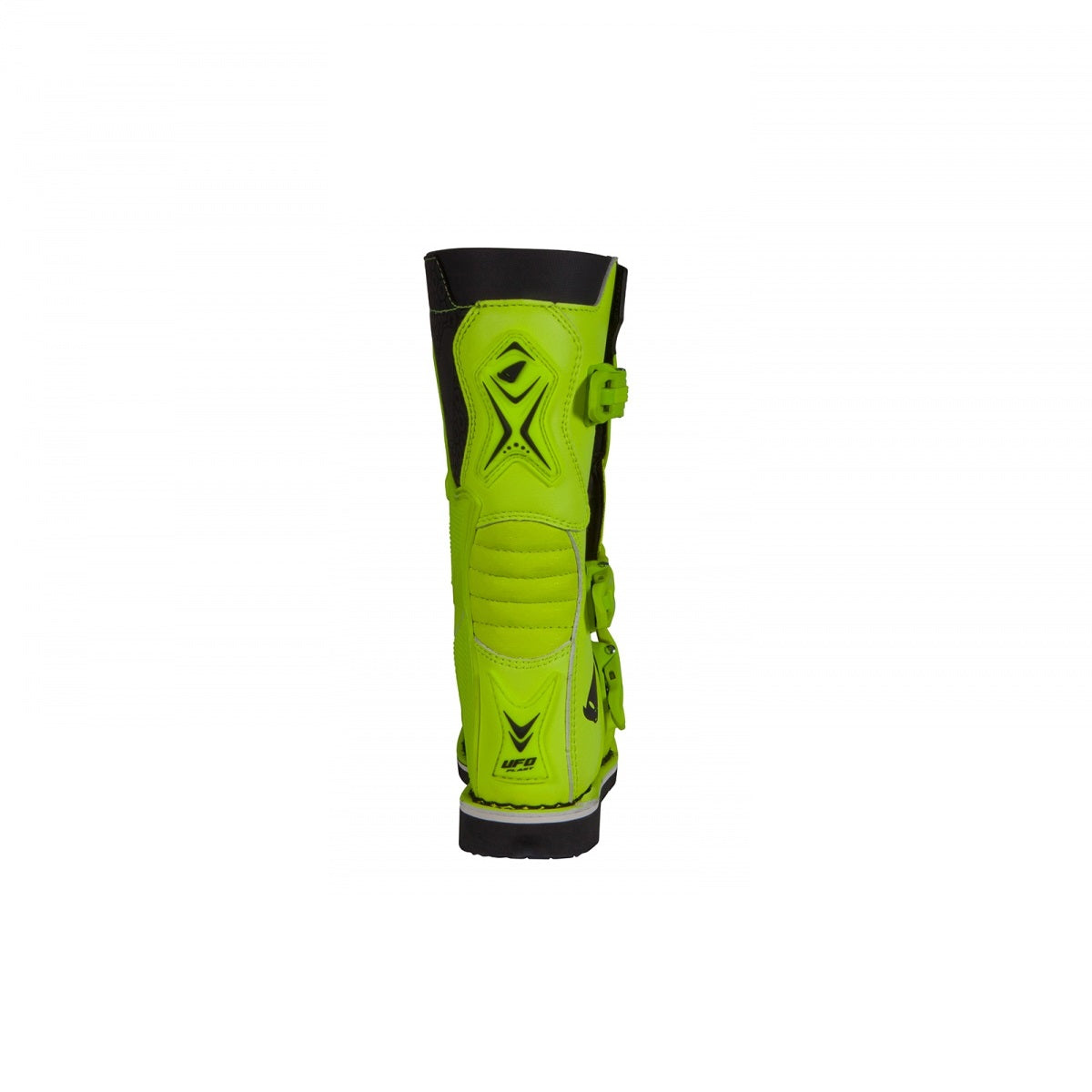 Stivali Motocross Bimbo Ufo Plast Typhoon Giallo Fluo