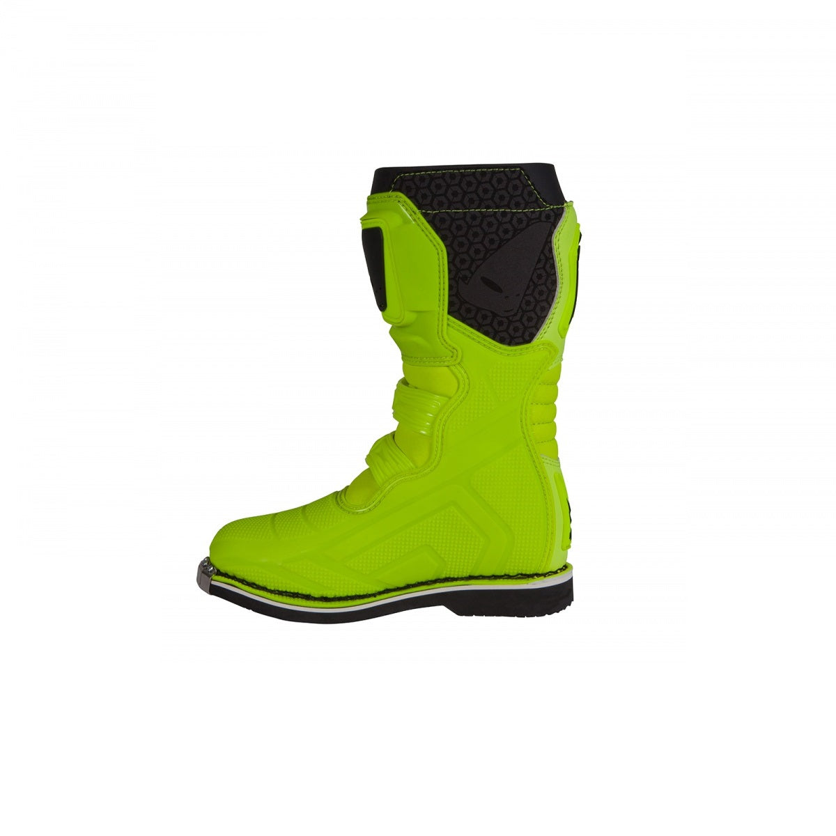 Stivali Motocross Bimbo Ufo Plast Typhoon Giallo Fluo
