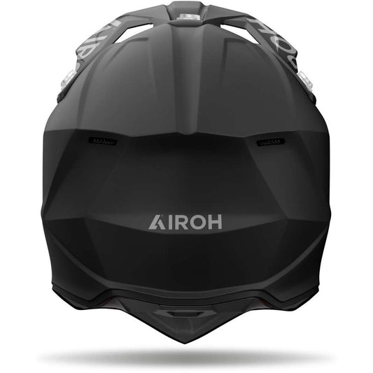 Casco Motocross Airoh Wraaap Color Black Matt
