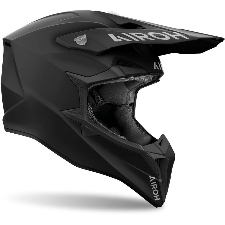 Casco Motocross Airoh Wraaap Color Black Matt