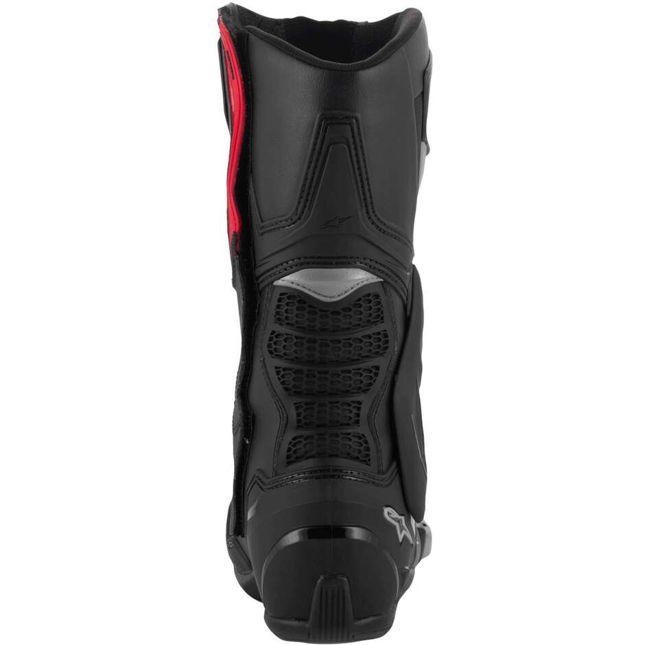 Stivali Da Moto Alpinestars SMX-6 V3 Nero Argento Rosso