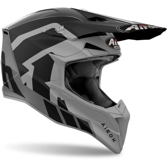 Casco Motocross Airoh Wraaap Reloaded Anthracite Matt