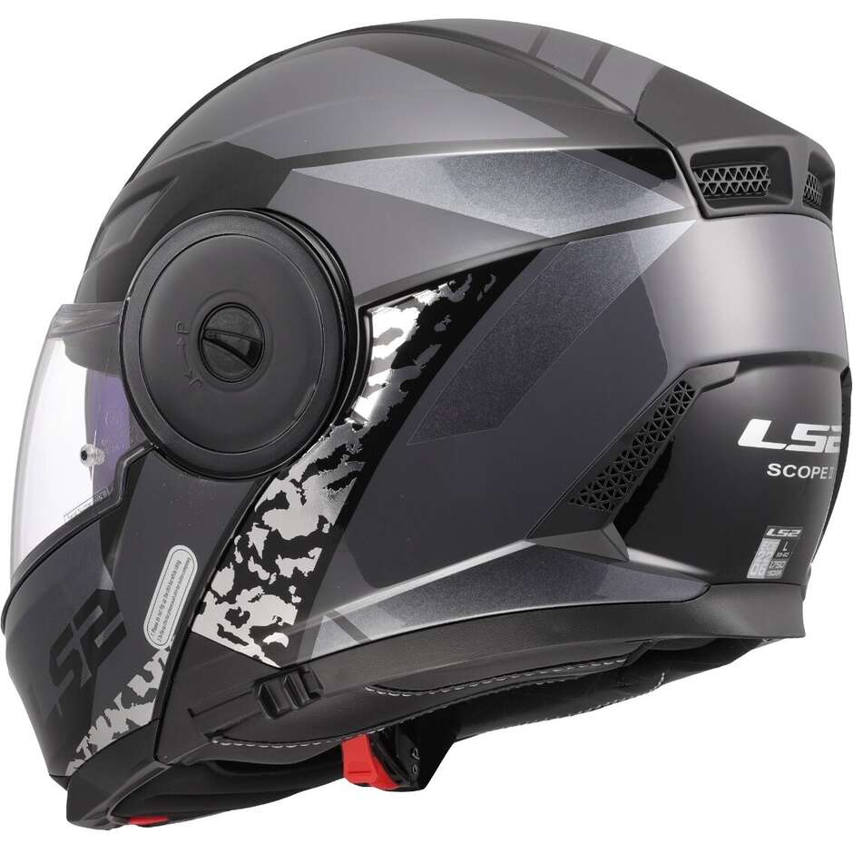 Casco Modulare LS2 FF902 Scope II Oxyd Black Titanium-06