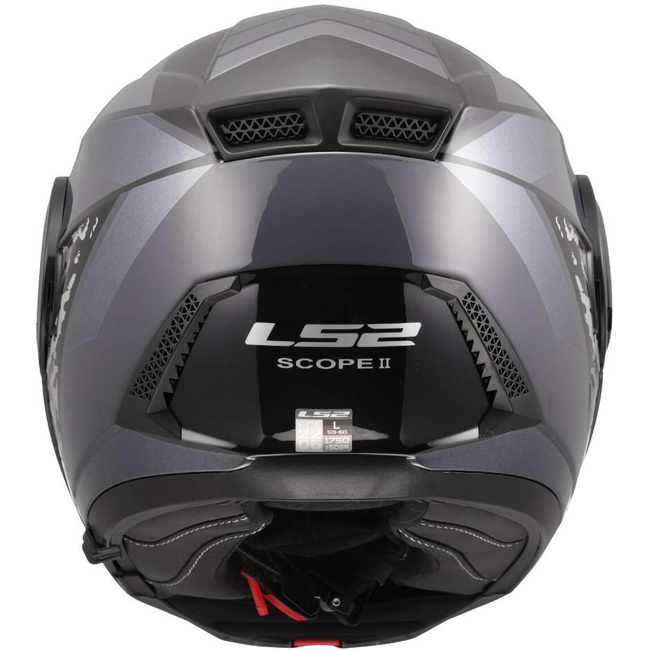 Casco Modulare LS2 FF902 Scope II Oxyd Black Titanium-06