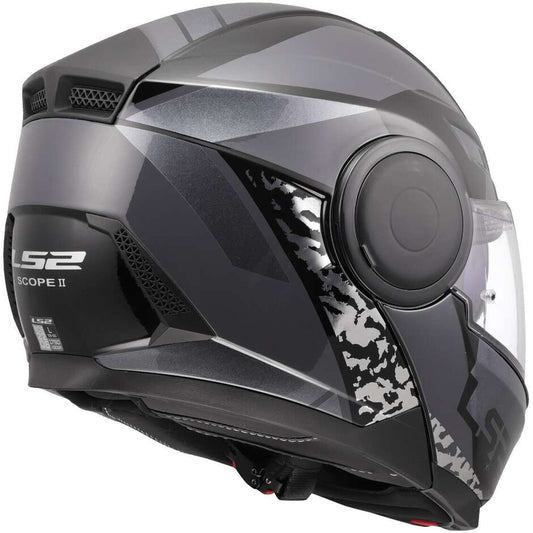 Casco Modulare LS2 FF902 Scope II Oxyd Black Titanium-06