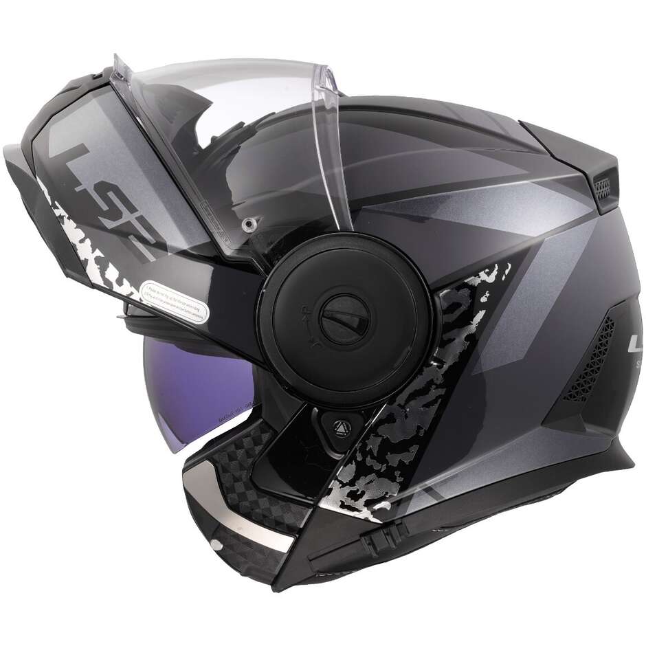 Casco Modulare LS2 FF902 Scope II Oxyd Black Titanium-06