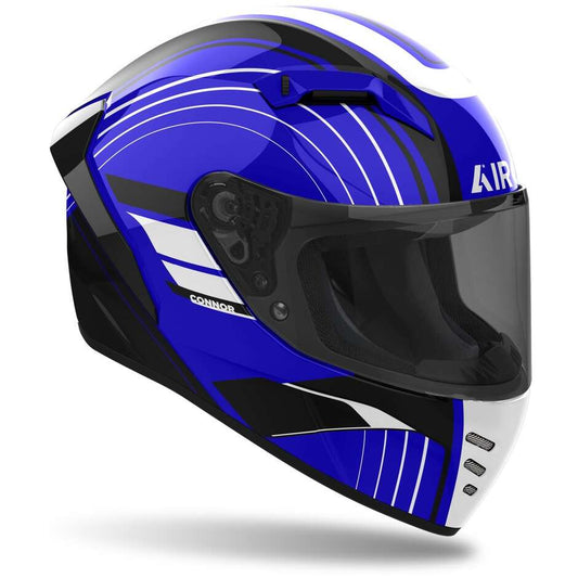 Casco Integrale Airoh Connor Achieve Blue Gloss