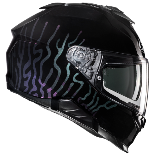 Casco Integrale HJC i71 CELOS MC5 Nero Metallizzato Grafica Cangiante