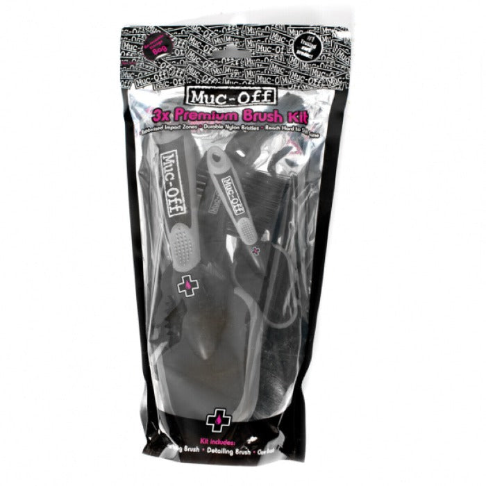 Spazzole per Pulizia Muc-Off Brush Kit X3