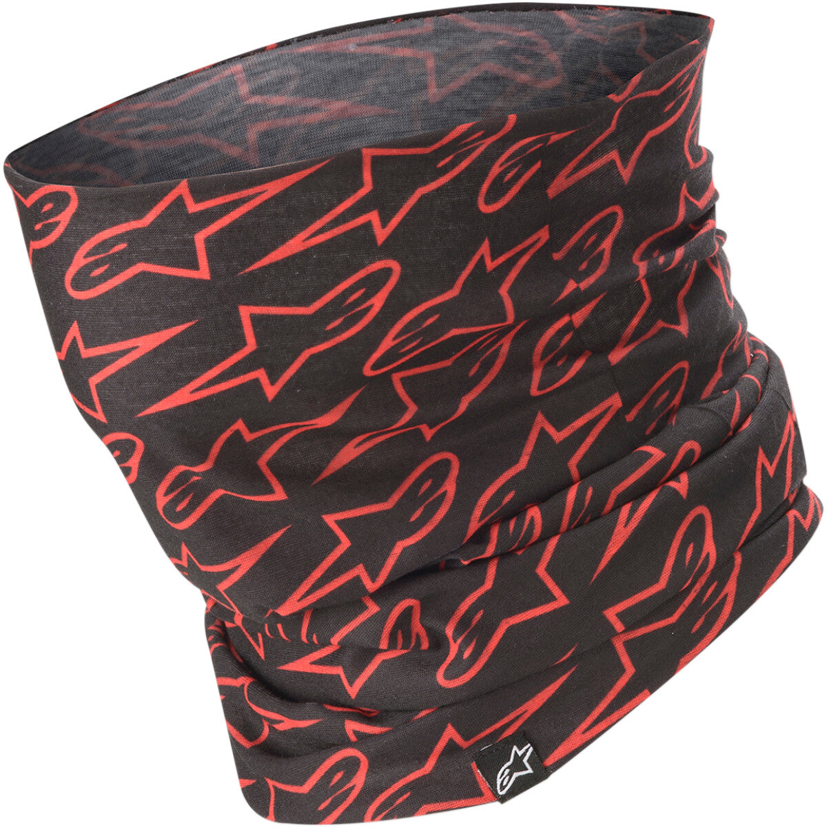 Scaldacollo Alpinestars Necktube Red Black