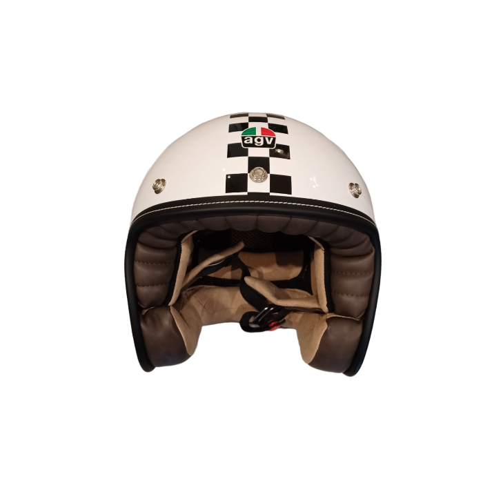 Casco Jet AGV RP-60 Multi Checker Flag