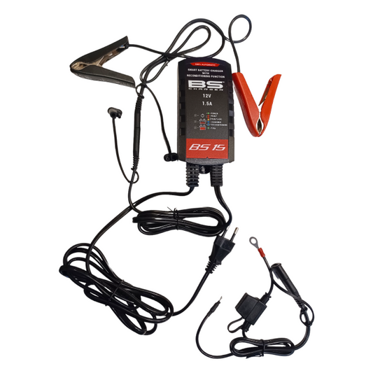 Caricabatterie e Manutentore Smart BS Battery Charger BS15 12V - 1.5A