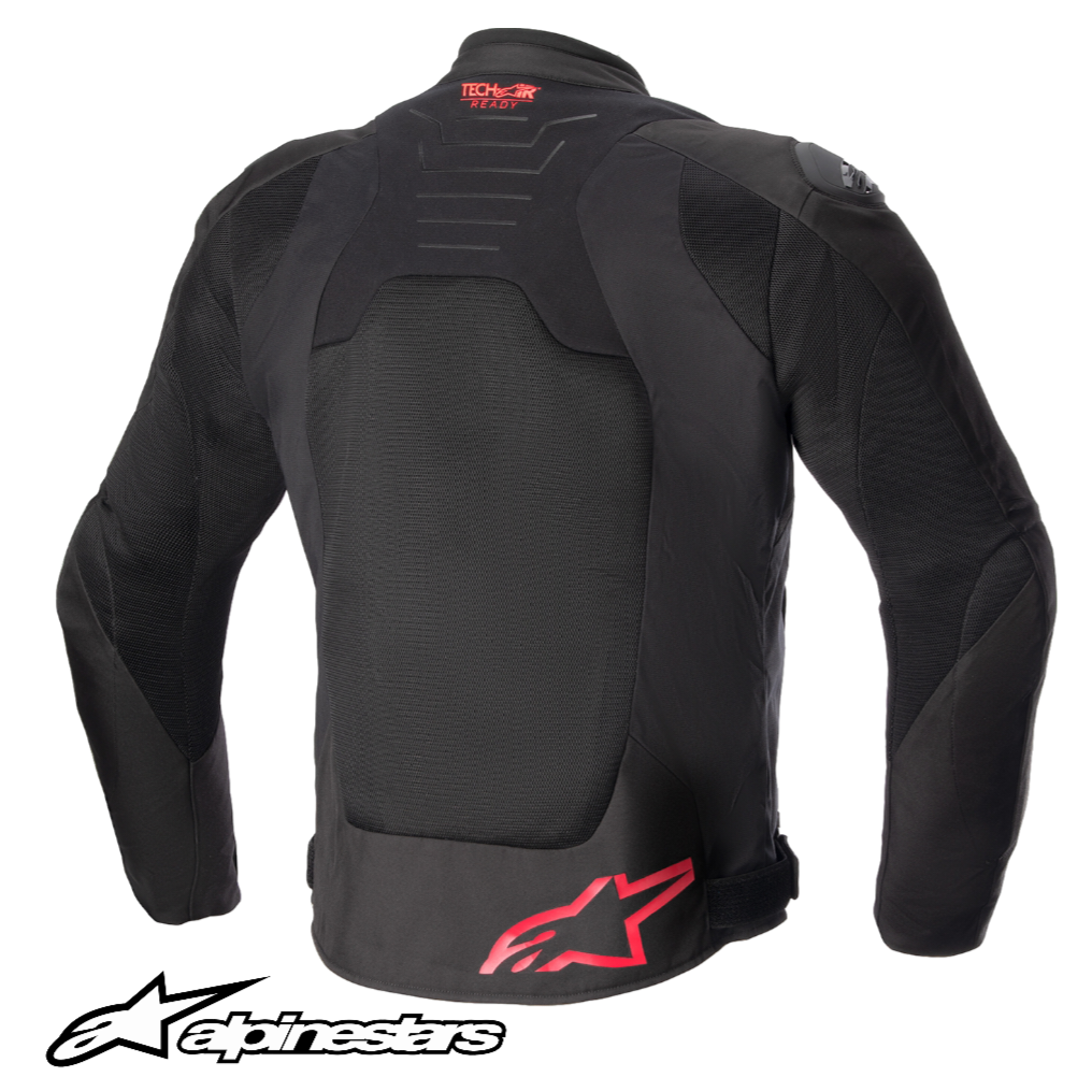 Giacca Da Moto Estiva Alpinestars SMX Air Jacket Nero/Rosso