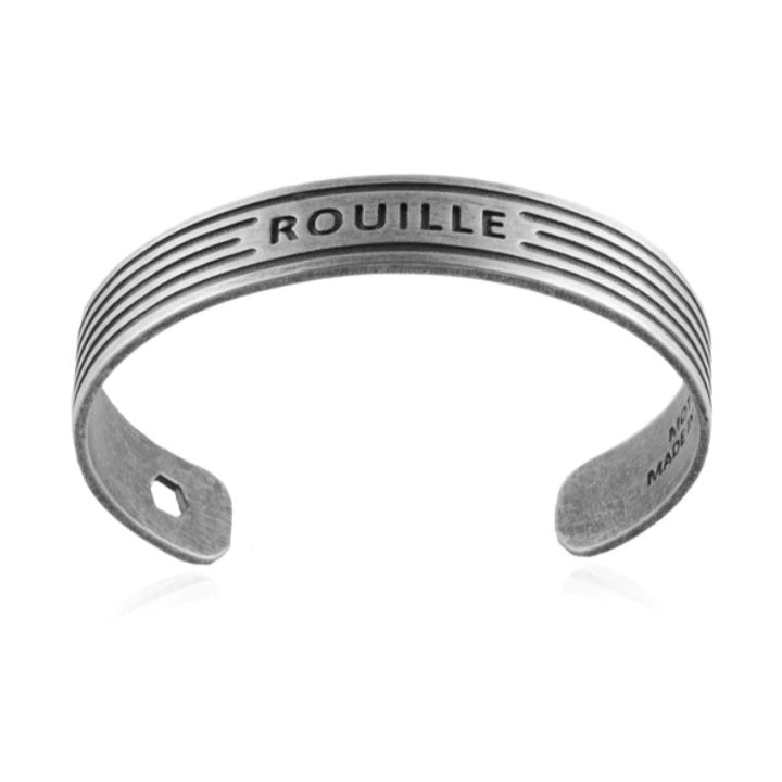 Bracciale Rouille Motore - Vintage Silver
