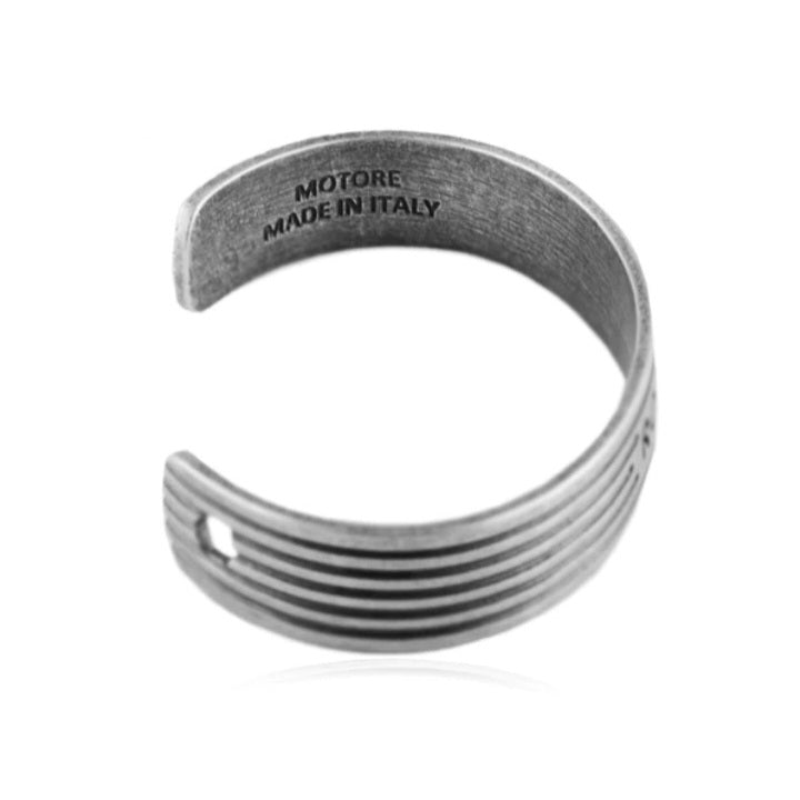 Bracciale Rouille Motore - Vintage Silver