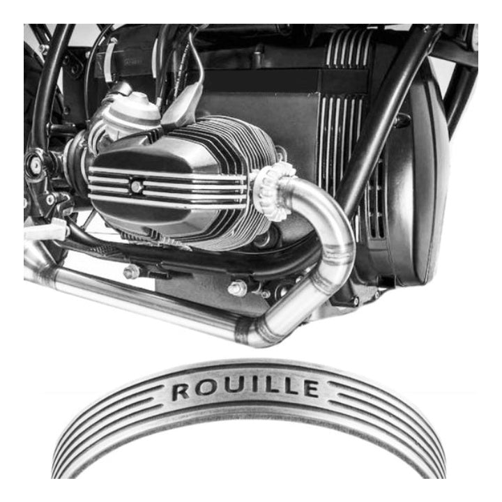 Bracciale Rouille Motore - Vintage Silver