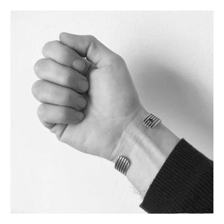 Bracciale Rouille Motore - Vintage Silver