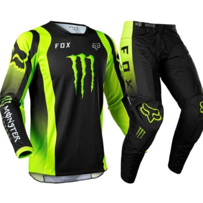 Completo Motocross Fox Racing 180 Monster Energy (Magl. S Pant. 32)