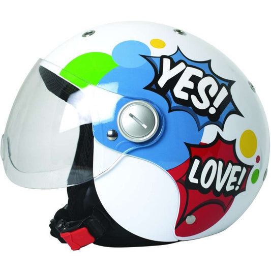 Casco Jet Bimbo Bhr 816 Baby Comics
