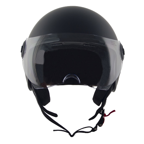 Casco Jet Vito Loreto Nero Opaco