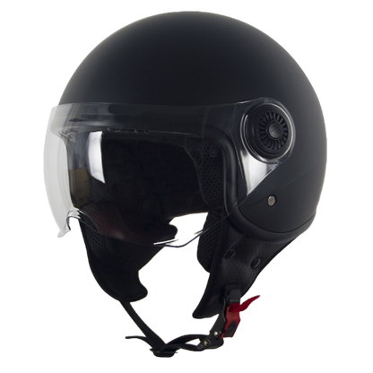 Casco Jet Vito Loreto Nero Opaco