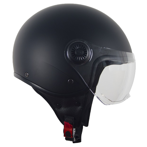 Casco Jet Vito Loreto Nero Opaco