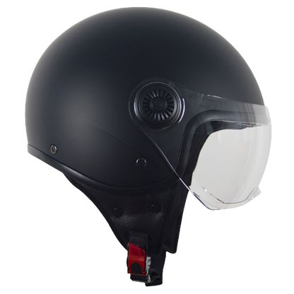 Casco Jet Vito Loreto Nero Opaco