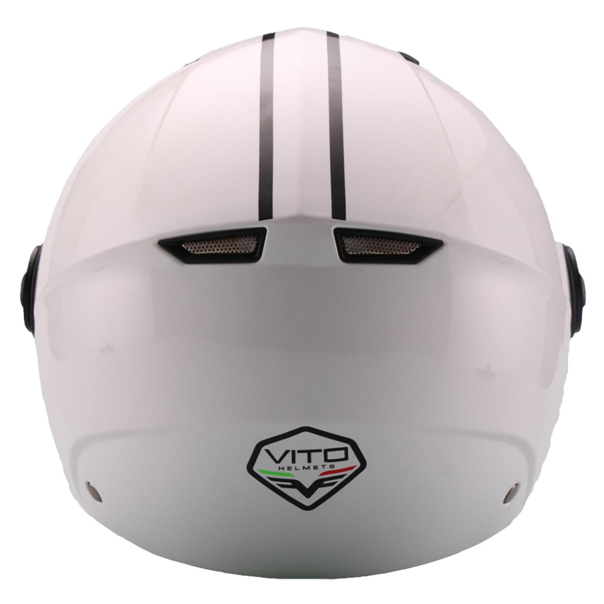 Casco Jet Vito Helmets MODA Shiny White