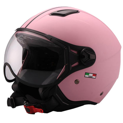 Casco Jet Vito Helmets MODA Rosa Opaco