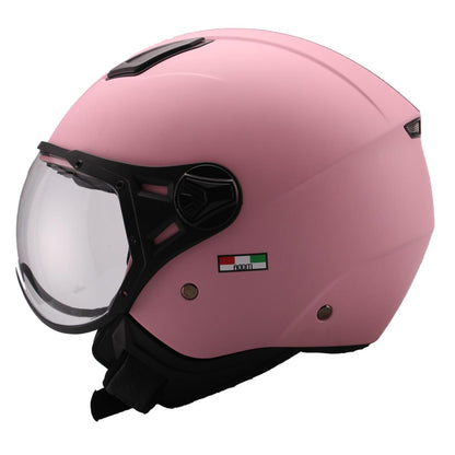 Casco Jet Vito Helmets MODA Rosa Opaco