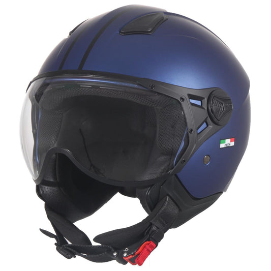 Casco Jet Vito Helmets MODA Blu Opaco