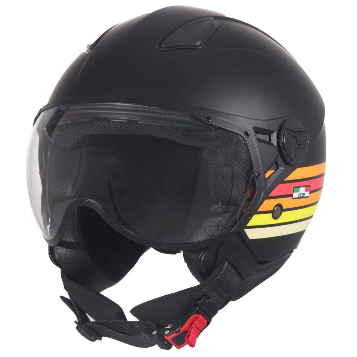 Casco Jet Vito Helmets Moda Retrò Design