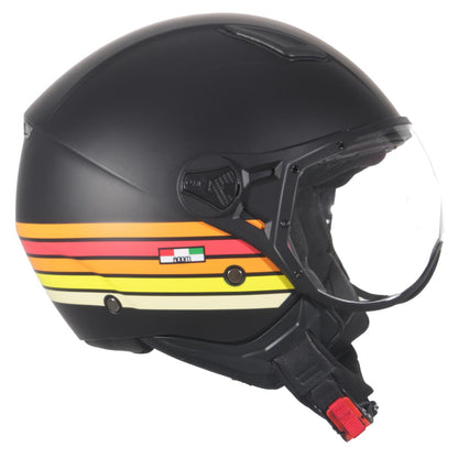 Casco Jet Vito Helmets Moda Retrò Design